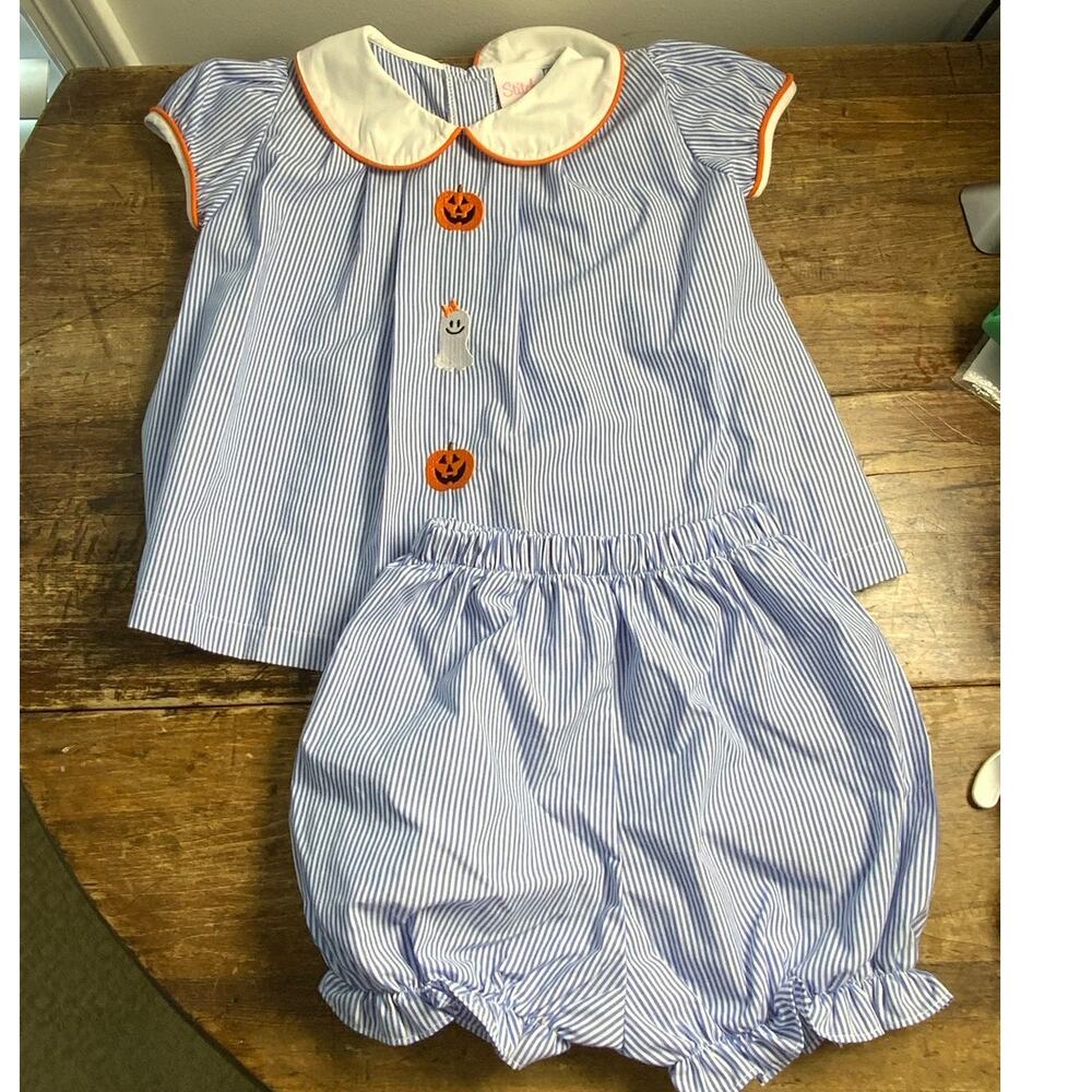 Stitchy Fish Halloween 2pc Outfit size 4T